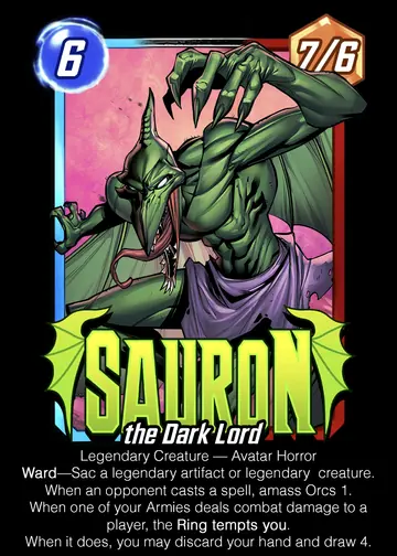 Sauron, the Dark Lord